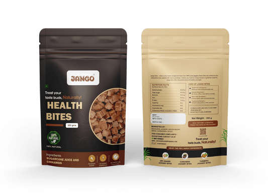 100% chemical free Cinnamon organic jaggery cubes