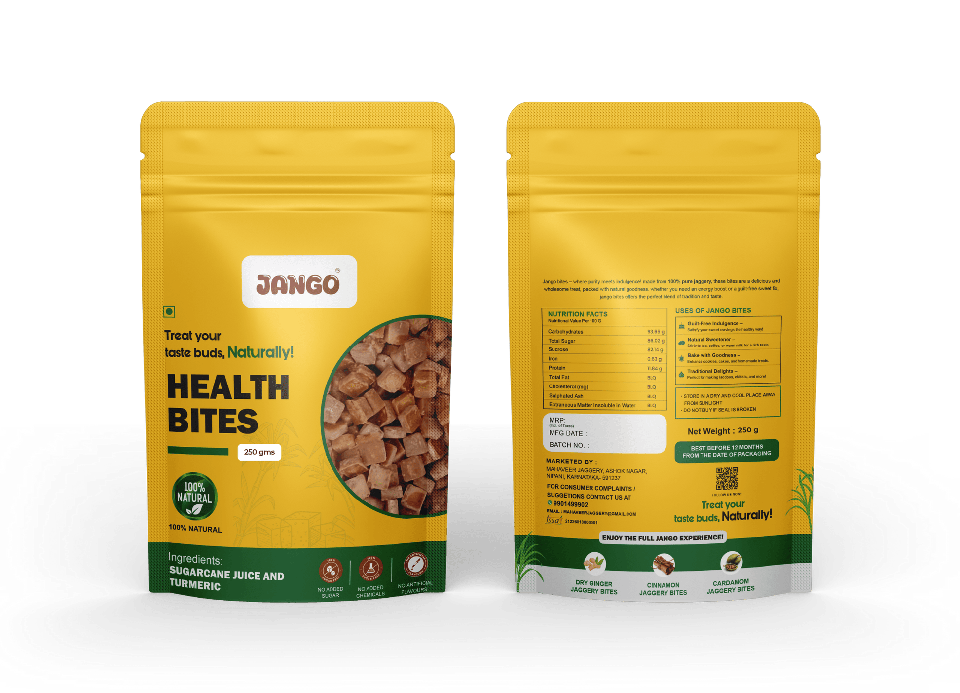 turmeric sugarcane organic jaggery cubes